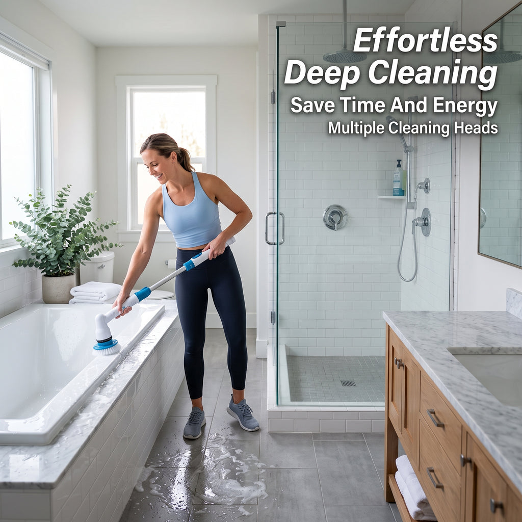 SparkClean Power Scrubber – Smart Home Cleaning Tool for Effortless Everyday Care