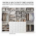 ClosetCraft Storage System – Flexible Wardrobe Organization Designed Around Your Lifestyle