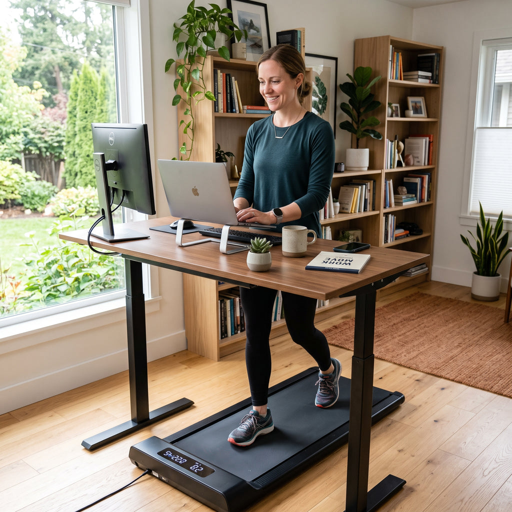 StepEase Walking Pad – Minimal Home Fitness Solution for Active Everyday Routines